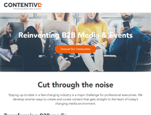 Tablet Screenshot of contentive.com